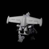 Weird War USA Blind Firing Jetpack Trooper A Miniature for Dungeons and Dragons, Pathfinder or other TTRPGs