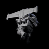Weird War USA Blind Firing Jetpack Trooper C Miniature for Dungeons and Dragons, Pathfinder or other TTRPGs
