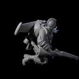 Weird War USA Diving Jetpack Rifleman E Miniature for Dungeons and Dragons, Pathfinder or other TTRPGs