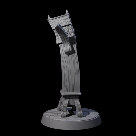 Welcoming Enchanted Grandfather Clock Miniature for Dungeons and Dragons, Pathfinder or other TTRPGs