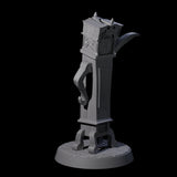 Welcoming Enchanted Grandfather Clock Miniature for Dungeons and Dragons, Pathfinder or other TTRPGs