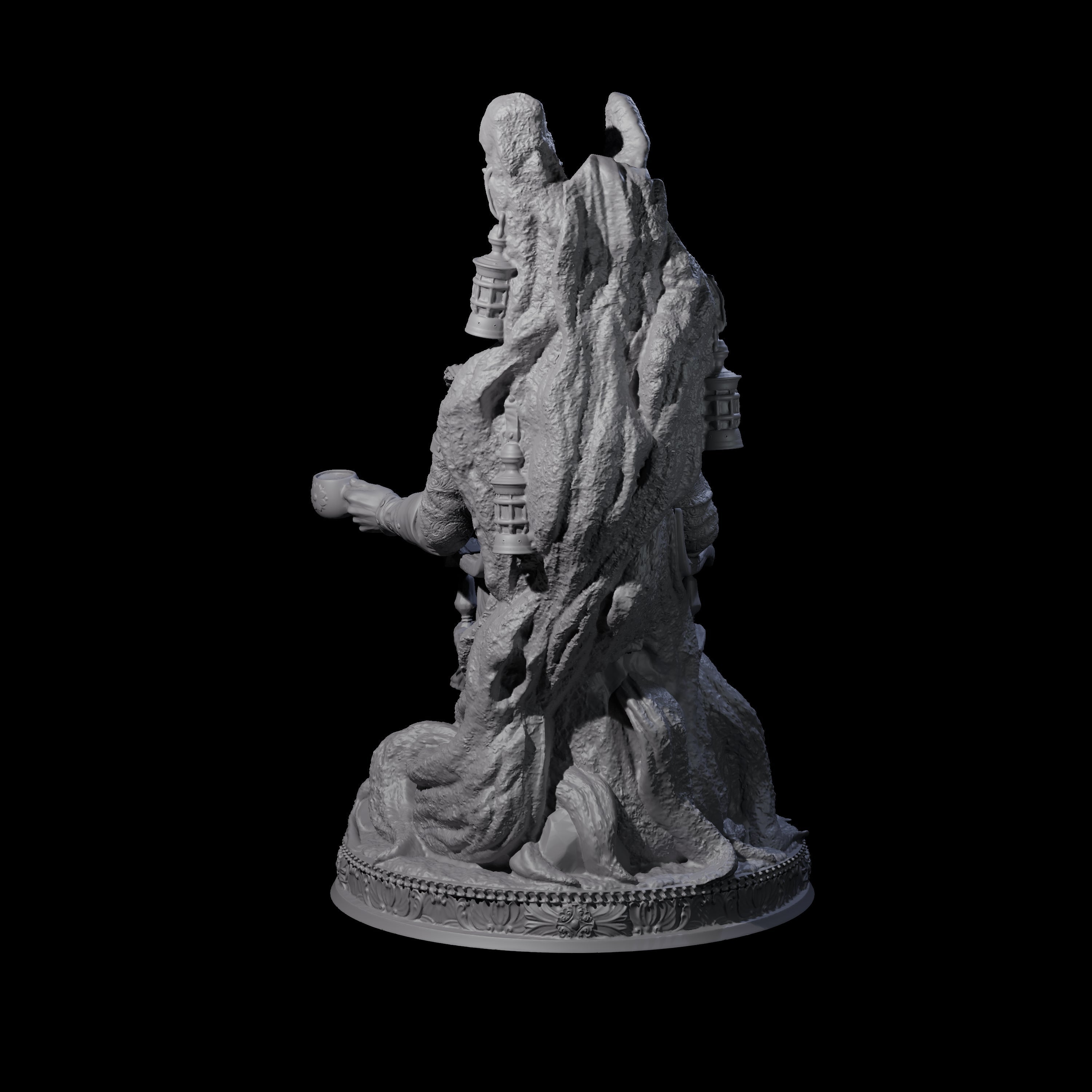 Welcoming Satyr Miniature for Dungeons and Dragons, Pathfinder or other TTRPGs