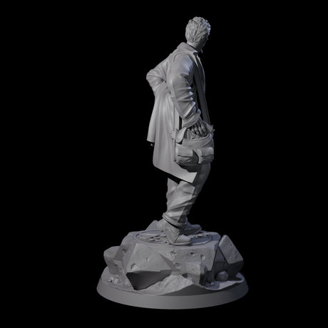 Well Packed Human Investigator Miniature for Dungeons and Dragons, Pathfinder or other TTRPGs