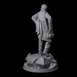 Well Packed Human Investigator Miniature for Dungeons and Dragons, Pathfinder or other TTRPGs