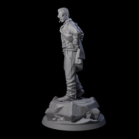 Well Packed Human Investigator Miniature for Dungeons and Dragons, Pathfinder or other TTRPGs