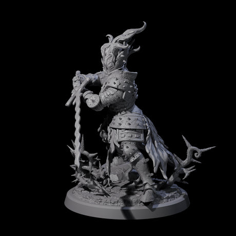 Well Trained Fire Elemental Myrmidon A Miniature for Dungeons and Dragons, Pathfinder or other TTRPGs