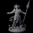 Well Trained Fire Elemental Myrmidon B Miniature for Dungeons and Dragons, Pathfinder or other TTRPGs