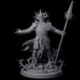 Well Trained Fire Elemental Myrmidon B Miniature for Dungeons and Dragons, Pathfinder or other TTRPGs