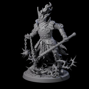 Well Trained Fire Elemental Myrmidon D Miniature for Dungeons and Dragons, Pathfinder or other TTRPGs