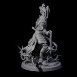 Well Trained Fire Elemental Myrmidon D Miniature for Dungeons and Dragons, Pathfinder or other TTRPGs