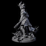 Well Trained Fire Elemental Myrmidon D Miniature for Dungeons and Dragons, Pathfinder or other TTRPGs