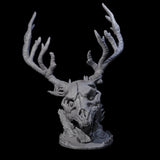 Wendigo Skull Dice Tower Miniature for Dungeons and Dragons, Pathfinder or other TTRPGs