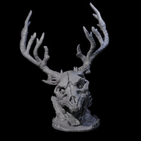 Wendigo Skull Dice Tower Miniature for Dungeons and Dragons, Pathfinder or other TTRPGs