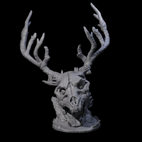 Wendigo Skull Dice Tower Miniature for Dungeons and Dragons, Pathfinder or other TTRPGs