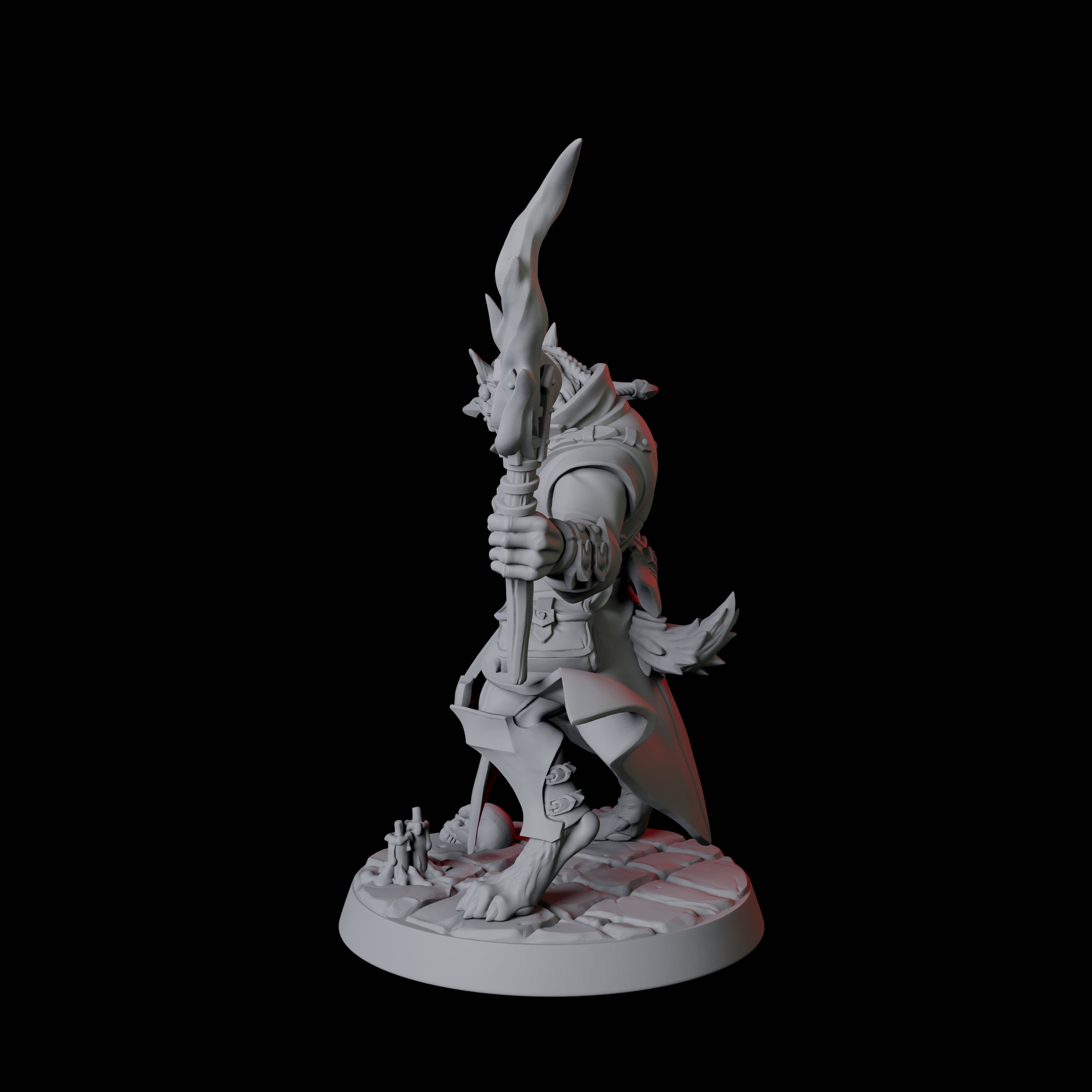 Werewolf Vampire Hunter C Miniature for Dungeons and Dragons, Pathfinder or other TTRPGs