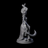 Whip Cracking Magical Countess Miniature for Dungeons and Dragons, Pathfinder or other TTRPGs