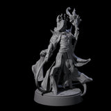 Whip Cracking Runeweaver Miniature for Dungeons and Dragons, Pathfinder or other TTRPGs