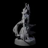 Whip Cracking Runeweaver Miniature for Dungeons and Dragons, Pathfinder or other TTRPGs
