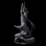 Whip Cracking Runeweaver Miniature for Dungeons and Dragons, Pathfinder or other TTRPGs