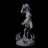 Whirling Human Blade Dancer Miniature for Dungeons and Dragons, Pathfinder or other TTRPGs