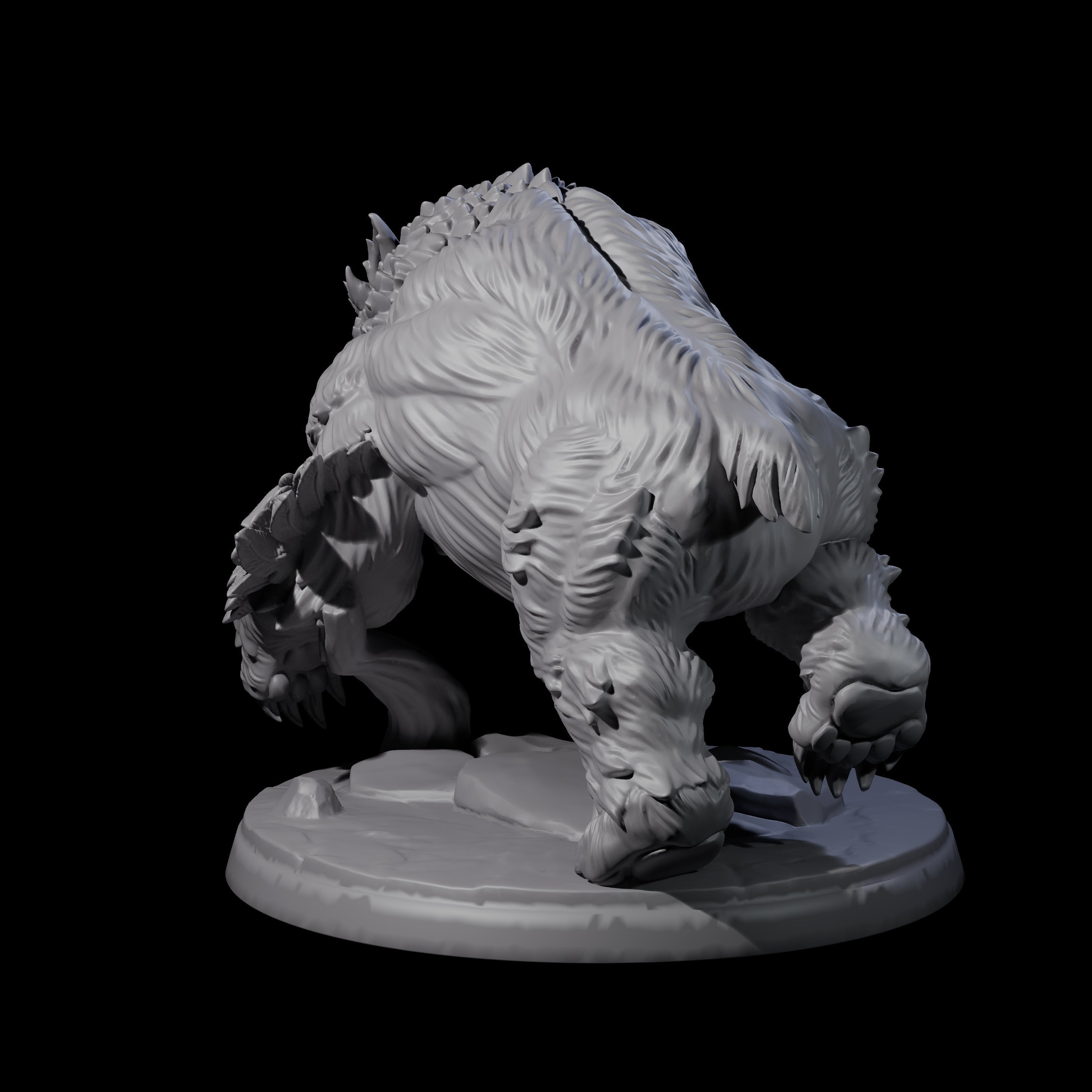 Wild Owlbear C Miniature for Dungeons and Dragons, Pathfinder or other TTRPGs