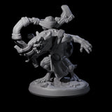 Wild Raging Kobold A Miniature for Dungeons and Dragons, Pathfinder or other TTRPGs