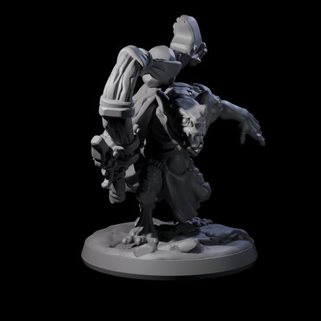 Wild Raging Kobold A Miniature for Dungeons and Dragons, Pathfinder or other TTRPGs