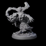 Wild Raging Kobold A Miniature for Dungeons and Dragons, Pathfinder or other TTRPGs