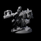 Wild Raging Kobold B Miniature for Dungeons and Dragons, Pathfinder or other TTRPGs