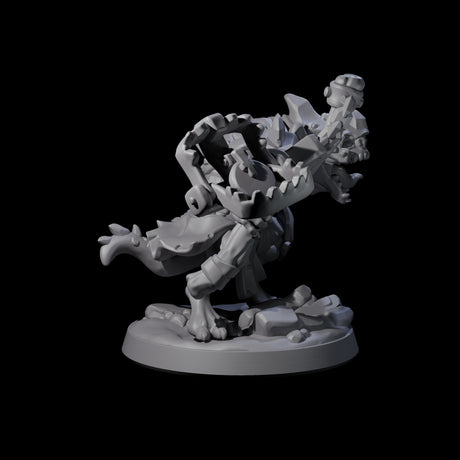 Wild Raging Kobold B Miniature for Dungeons and Dragons, Pathfinder or other TTRPGs