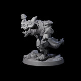 Wild Raging Kobold B Miniature for Dungeons and Dragons, Pathfinder or other TTRPGs