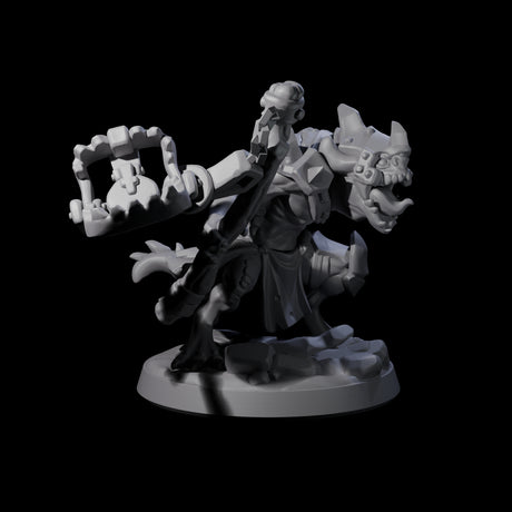 Wild Raging Kobold B Miniature for Dungeons and Dragons, Pathfinder or other TTRPGs