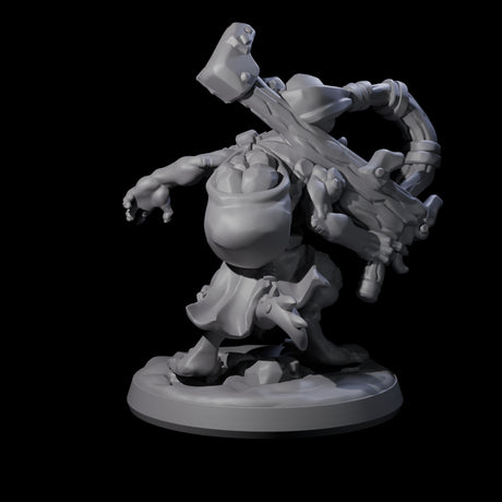 Wild Raging Kobold D Miniature for Dungeons and Dragons, Pathfinder or other TTRPGs