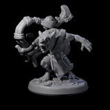 Wild Raging Kobold D Miniature for Dungeons and Dragons, Pathfinder or other TTRPGs