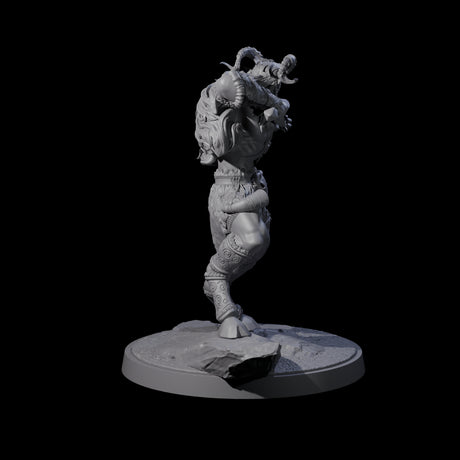 Wild Satyr Hunter A Miniature for Dungeons and Dragons, Pathfinder or other TTRPGs