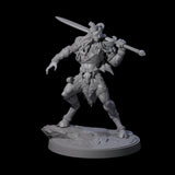 Wild Satyr Hunter B Miniature for Dungeons and Dragons, Pathfinder or other TTRPGs