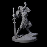 Wild Satyr Hunter C Miniature for Dungeons and Dragons, Pathfinder or other TTRPGs