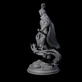 Windswept Elf Spellcaster Miniature for Dungeons and Dragons, Pathfinder or other TTRPGs