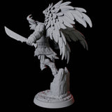 Winged Bull Man A Miniature for Dungeons and Dragons, Pathfinder or other TTRPGs