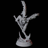 Winged Bull Man C Miniature for Dungeons and Dragons, Pathfinder or other TTRPGs