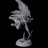 Winged Bull Man C Miniature for Dungeons and Dragons, Pathfinder or other TTRPGs