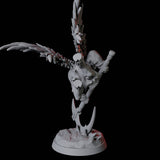 Winged Bull Man C Miniature for Dungeons and Dragons, Pathfinder or other TTRPGs