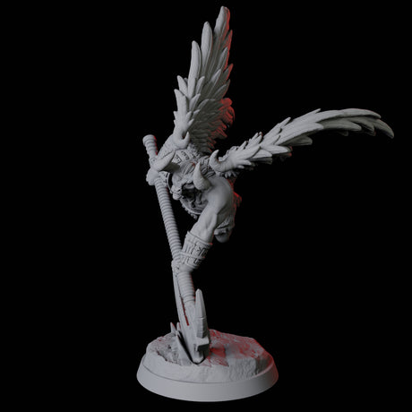 Winged Bull Man C Miniature for Dungeons and Dragons, Pathfinder or other TTRPGs