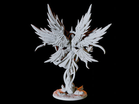 Winged Celestial Miniature for Dungeons and Dragons, Pathfinder or other TTRPGs