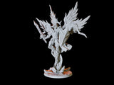 Winged Celestial Miniature for Dungeons and Dragons, Pathfinder or other TTRPGs
