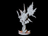 Winged Celestial Miniature for Dungeons and Dragons, Pathfinder or other TTRPGs