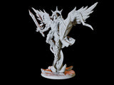 Winged Celestial Miniature for Dungeons and Dragons, Pathfinder or other TTRPGs