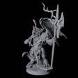 Winged Dragonborn General Miniature for Dungeons and Dragons, Pathfinder or other TTRPGs