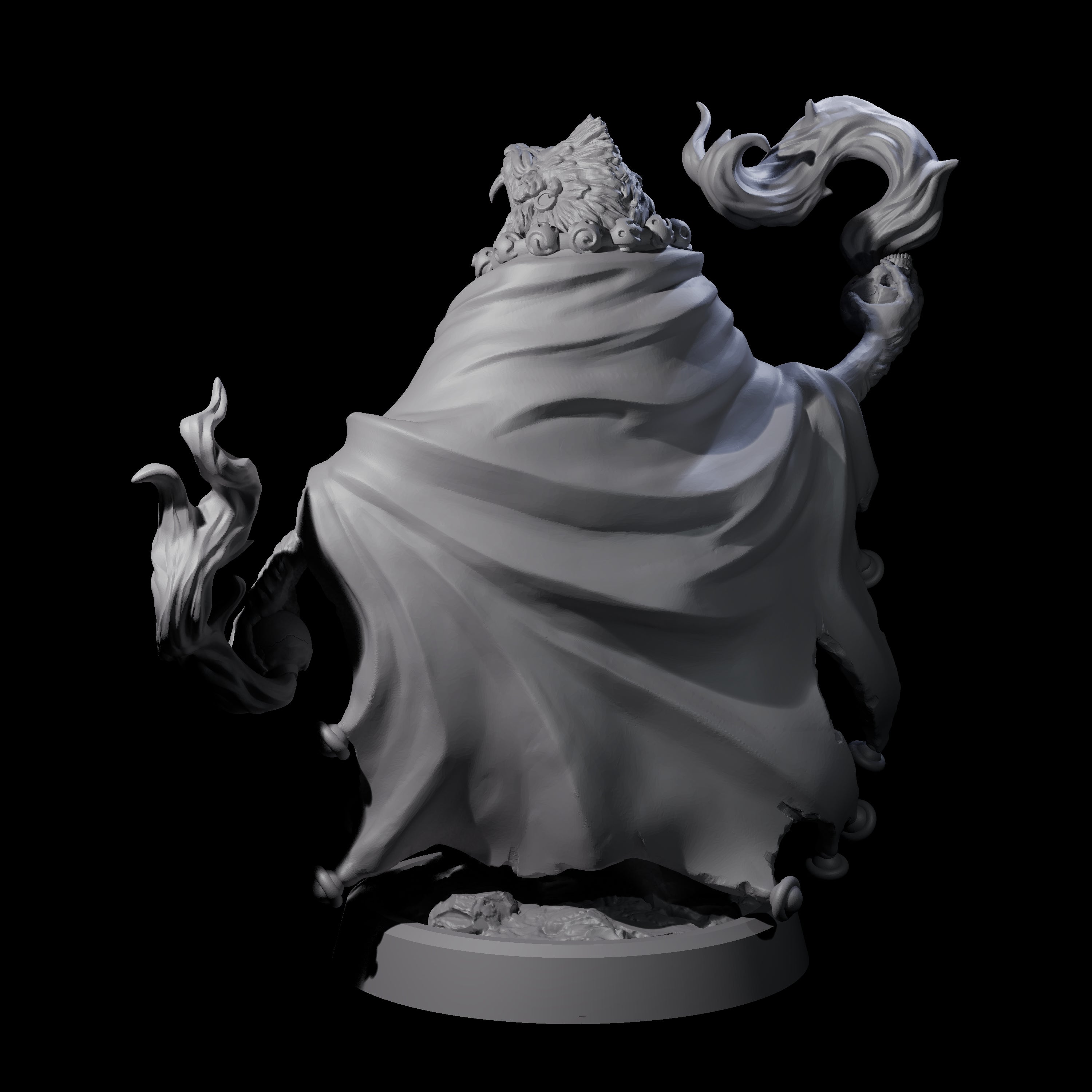 Wise Hazodee Elder B Miniature for Dungeons and Dragons, Pathfinder or other TTRPGs