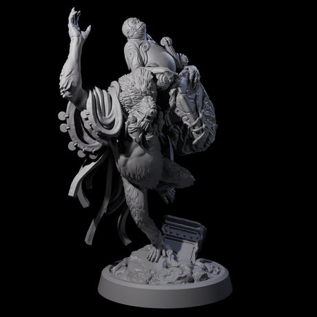 Wise Hazodee Elder C Miniature for Dungeons and Dragons, Pathfinder or other TTRPGs